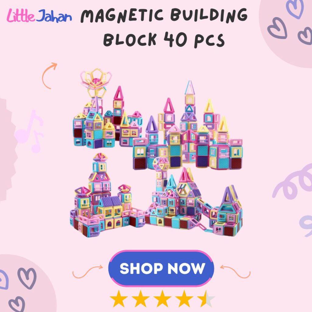Magnetic Building Block 40 Pcs