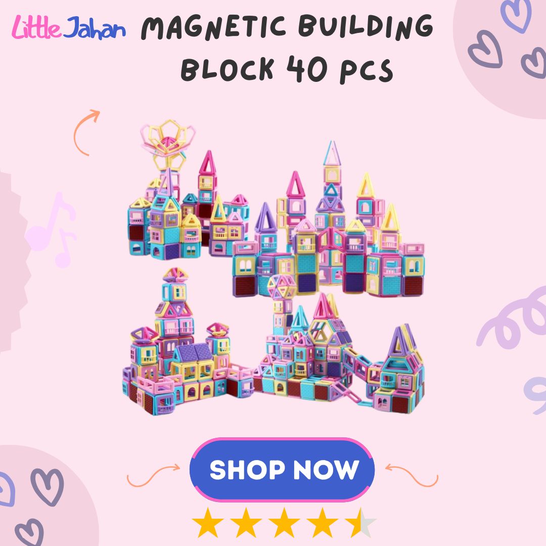 Magnetic Building Block 40 Pcs